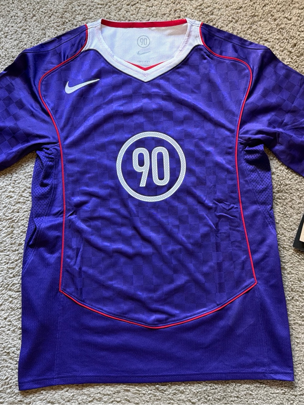 Nike T90 men’s soccer jersey